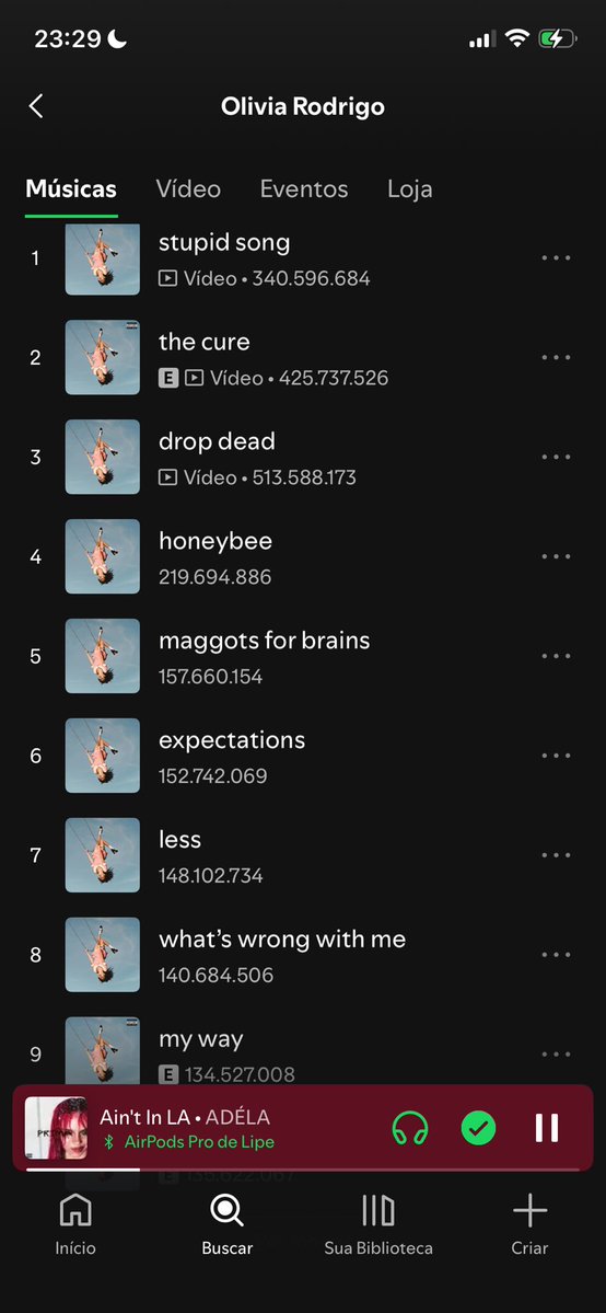 mfelpsx's tweet photo. gente do céu isso não existe ela hitou esse álbum TODO https://t.co/q5vdaLqcky