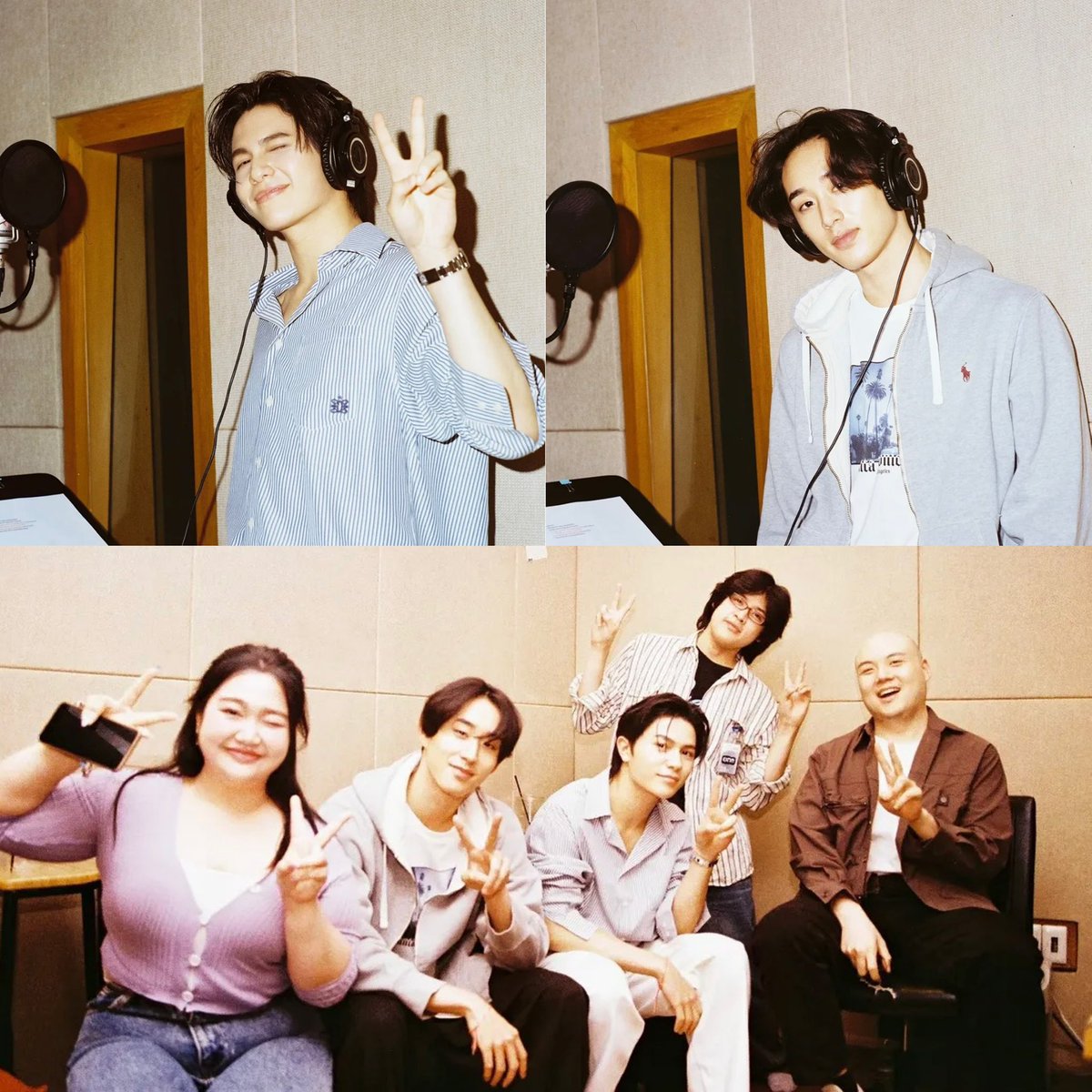 valcrazyforWE's tweet photo. the team behind the production of By Heart is the same who worked together with the boys for Love Echo 😭🤍

the fact that Jeaniich (producer and song writer of Wisp Team) also worked with William recording Flashback as Vocal director 

#YouManiacSeriesEP4 #WilliamEst https://t.co/95b9Nh4PiW