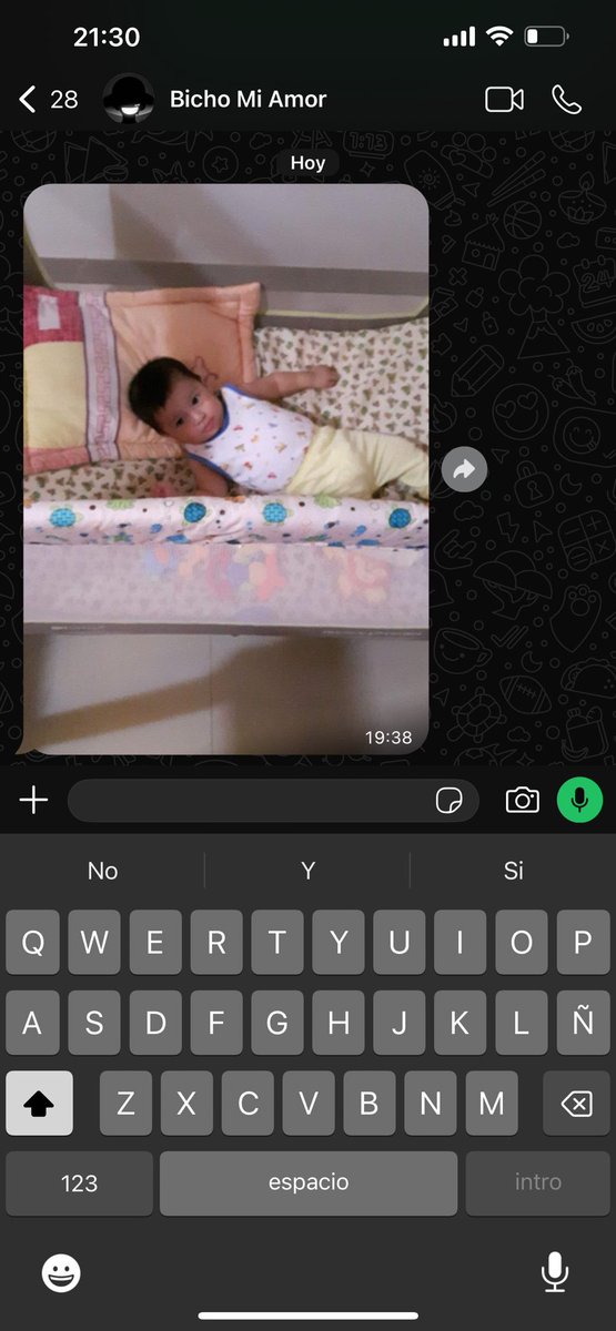 Sanchez16Emilse's tweet photo. Mi sobrino me tiene tan pero tan manipulada. Contexto: se comportó un poco mal conmigo y por ende estaba molesta. Inmediatamente sacó su arma secreta, me envió una foto de él cuando es bebito. Y sabe él que siempre le pido un abrazo cuando veo sus fotos de bebé. Y perdí🫠 https://t.co/OQViAzprFx