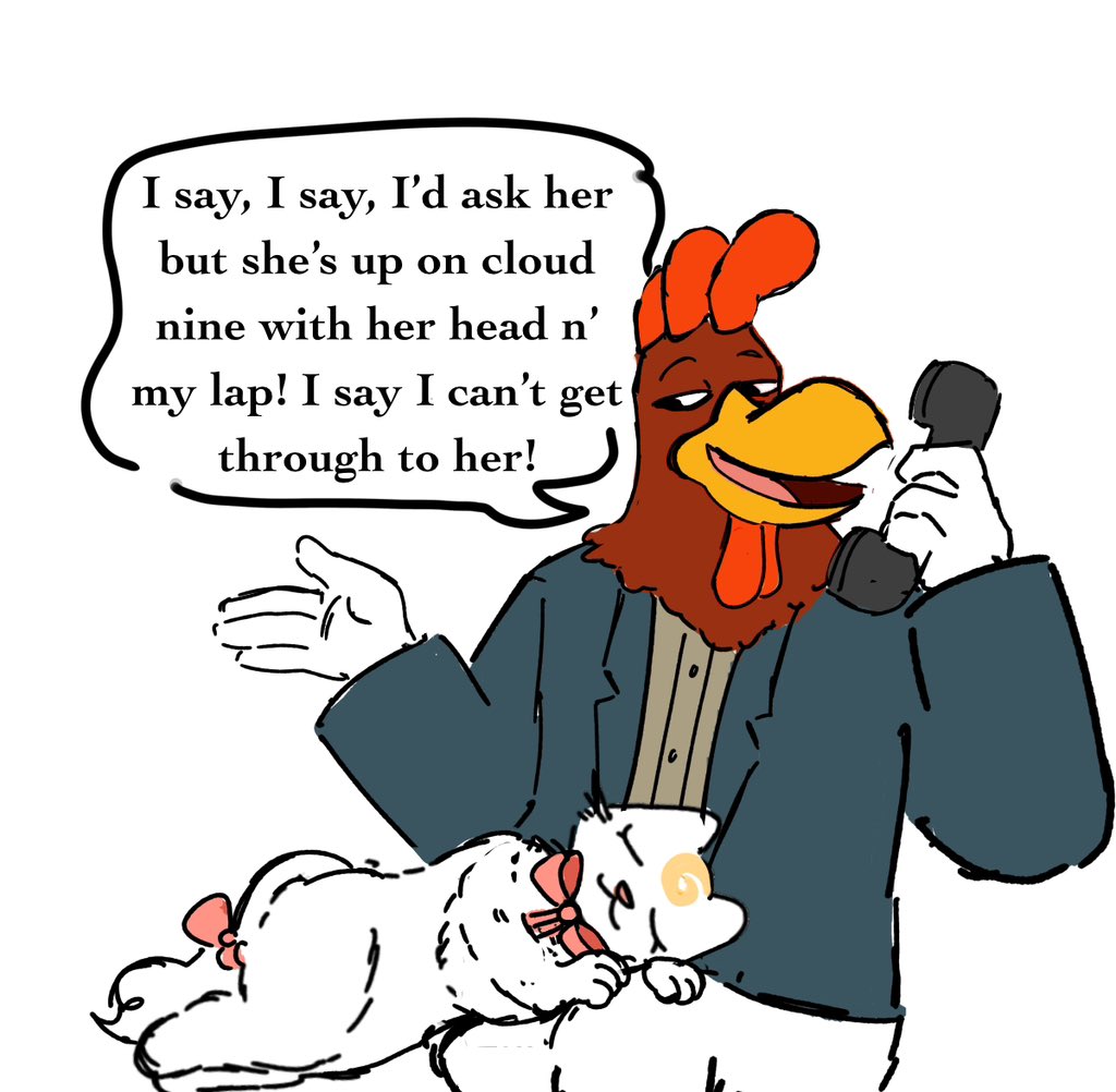 Insideabagel's tweet photo. I will never be free from this rooster infested hell that is my brain. #CoyotevsAcme #looneytunesoc #Foghornleghorn https://t.co/aKTRoZi0Ky