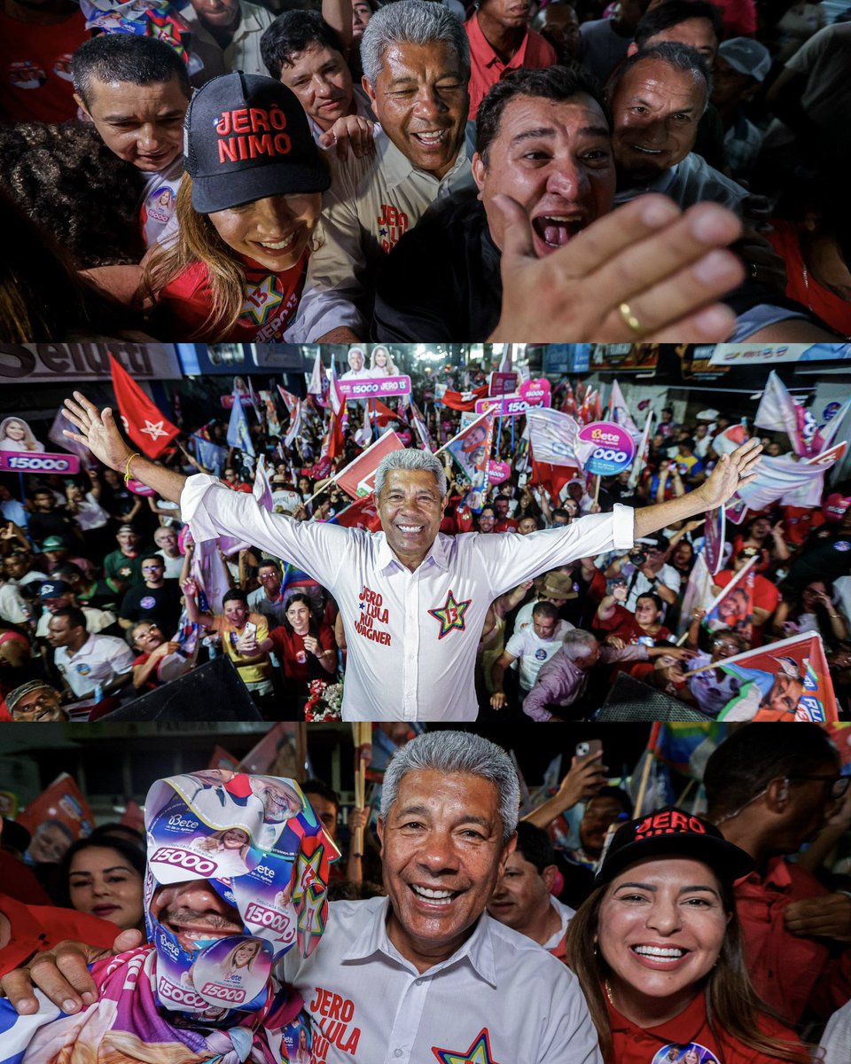 Jeronimoba13's tweet photo. Santa Maria da Vitória está com o Time de Lula, e juntos, vamos continuar fazendo a Bahia avançar! ❤️
Bora com o 13! ⭐️
#timedelula #jero13 #wagner130 #rui133 #lula13
📸 Erickson Araújo | Adriel Francisco | Luis Capellão
___________
Propaganda eleitoral - Coligação Mais Bahia, Mais Brasil - Federação Brasil da Esperança – FE Brasil (PT / PCdoB / PV), PDT, MDB, PSB, PSD e AVANTE - CNPJ 68.345.373/0001-38.
