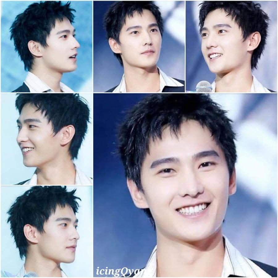 icingquinyang2's tweet photo. 06022020 spiky haired #YangYang杨洋 dazzles everyone in a #maisonmargiela collarless blazer over a striped Policy Shirt by #OurLegacy during the #DragonTV summer drama lineup press conference. #ALookBack https://t.co/oIWSe8upFo