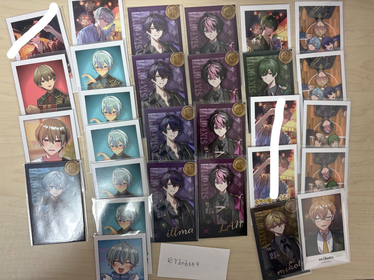 Ydnb55q's tweet photo. 求：1枚目（🍍さんしゃうとおんを含む）→📢さんキスイン>>RAGE等身>>バーチャルSD
2枚目→浴衣チェキ>>3弾メッセージチェキ
3枚目→4弾書き下ろし📢さん

譲：画像のもの
4枚目は📢さんPOISONSDとの比率交換のみ温野菜は同種か買取
 #シクフォニグッズ交換 
 #シクフォニグッズ譲渡 https://t.co/pJgEcb7lhi