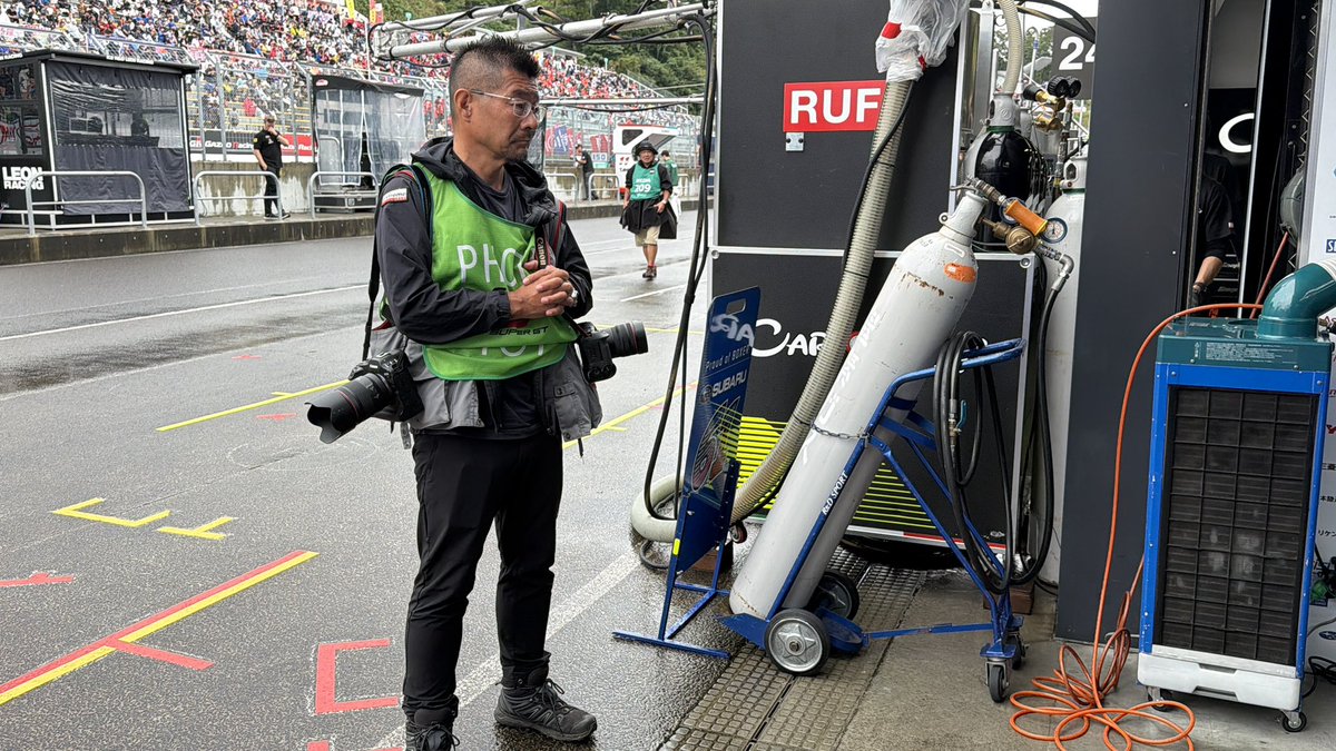 cx_motorsports's tweet photo. F1™︎なくても #f1fujitv 💨

今週末は 『#SUPERGT 第6戦SUGO』でこの人に密着📷✨

#f1jp #FOD #f1fujinext
＠Mamo_photo https://t.co/iaWax8rPvL