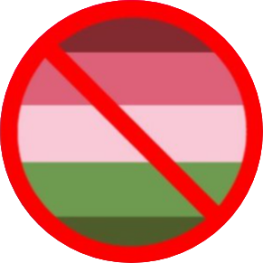 greenandblueyay's tweet photo. THIS IS A NO TERF ZONE https://t.co/g9VBz9O2j0