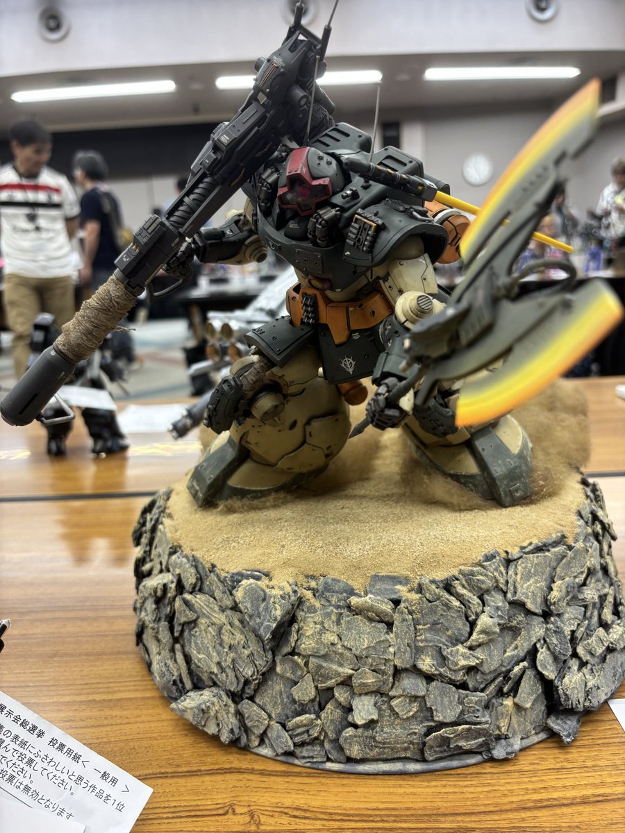UspKg's tweet photo. モデラーの展示会見て来ました！
めっちゃカッコいいのばかりで1時間以上今した笑 https://t.co/cEqs4BbNkS