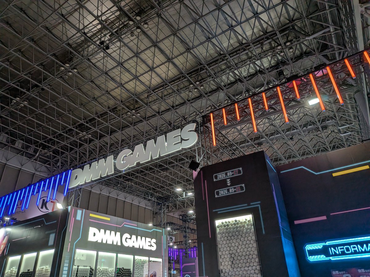 suzuki1020's tweet photo. #DMMGAMES ＃TGS2026 https://t.co/i3xlRSkGdR