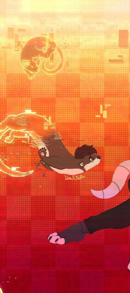 Valkira444's tweet photo. Nuevo banner🐀 

#furryart #drawing #pixelart #banner #wallpaper https://t.co/GFjBn9Ieam