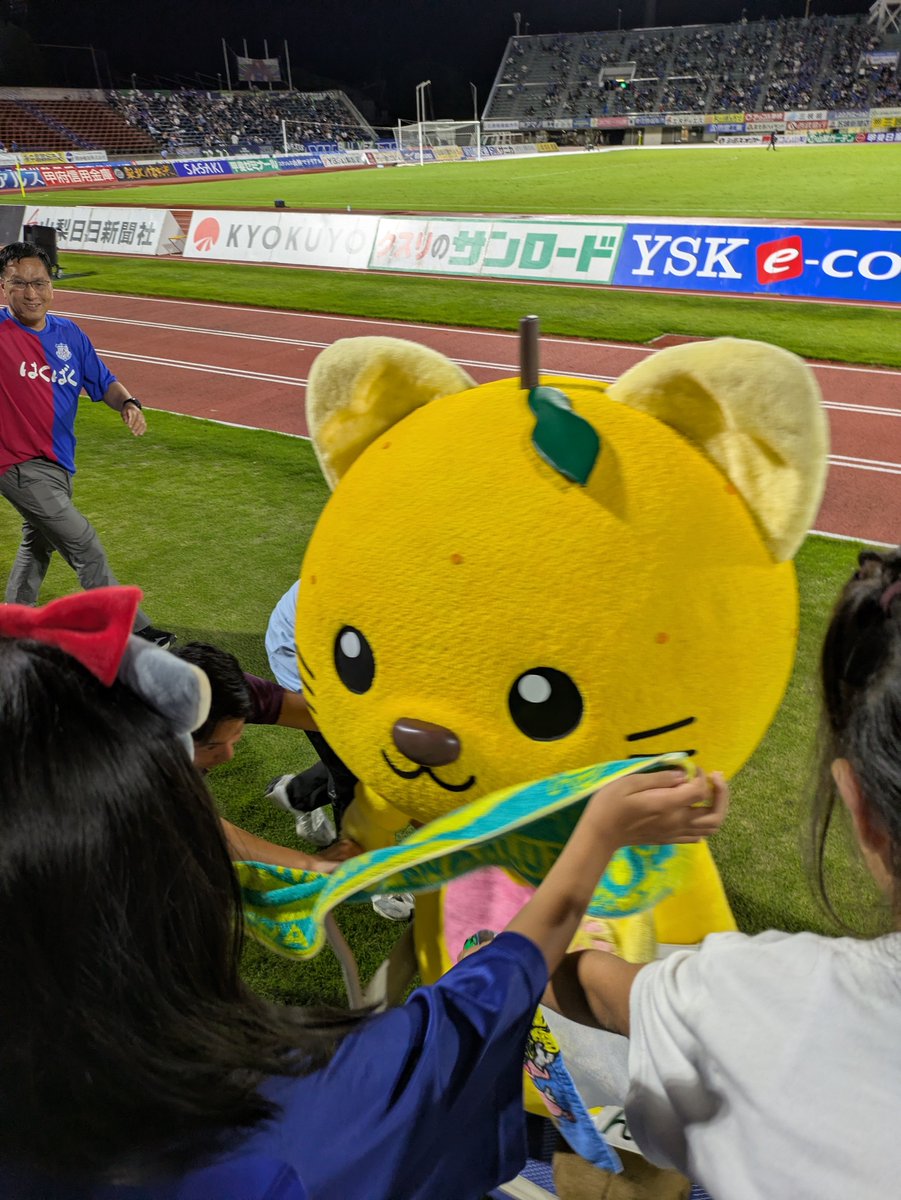 DNSK6302's tweet photo. 移動が速くてタッチできなかったにゃ笑🐱🟡
#ゆずにゃん　#富士川町　#vfk https://t.co/fP4ZFPZW1y