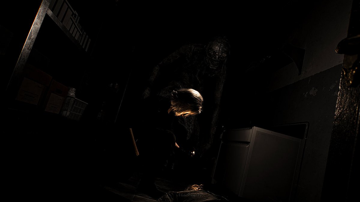 MetalCamoVP's tweet photo. Something Lurks In Dark
#ResidentEvil #ResidentEvilRequiem #VirtualPhotography #Photomode #REBHFun #GraceAshcroft https://t.co/HglJfVKb02