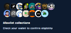 feralfrogss's tweet photo. Holders of the collections listed below have been added to the FCFS round

Who else needs to be added? https://t.co/WTpZkDXQUK