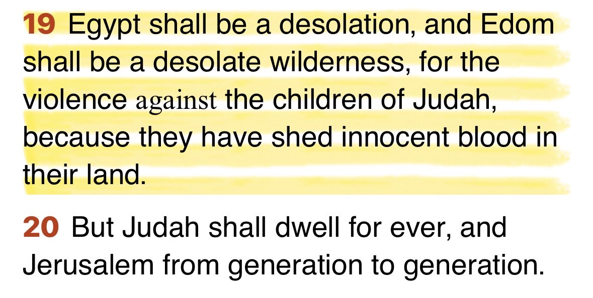 DubhGriff's tweet photo. @EricAyodel90479 Joel 3:19-20

Their judgment is coming you have to wake up first to the truth who you truly are. https://t.co/1sS6ynlM4B