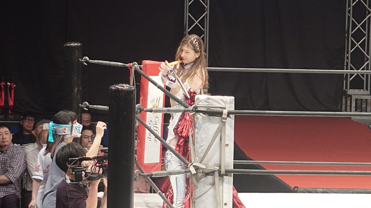GiantsJarvey's tweet photo. #プロレス観戦 真っ最中
2026.9.20 マリーゴールド後楽園
第2試合 決勝トーナメント1回戦
#青野未来
vs
#ダイアナ・ストロング

#pw_mg https://t.co/6AmrUGrU31