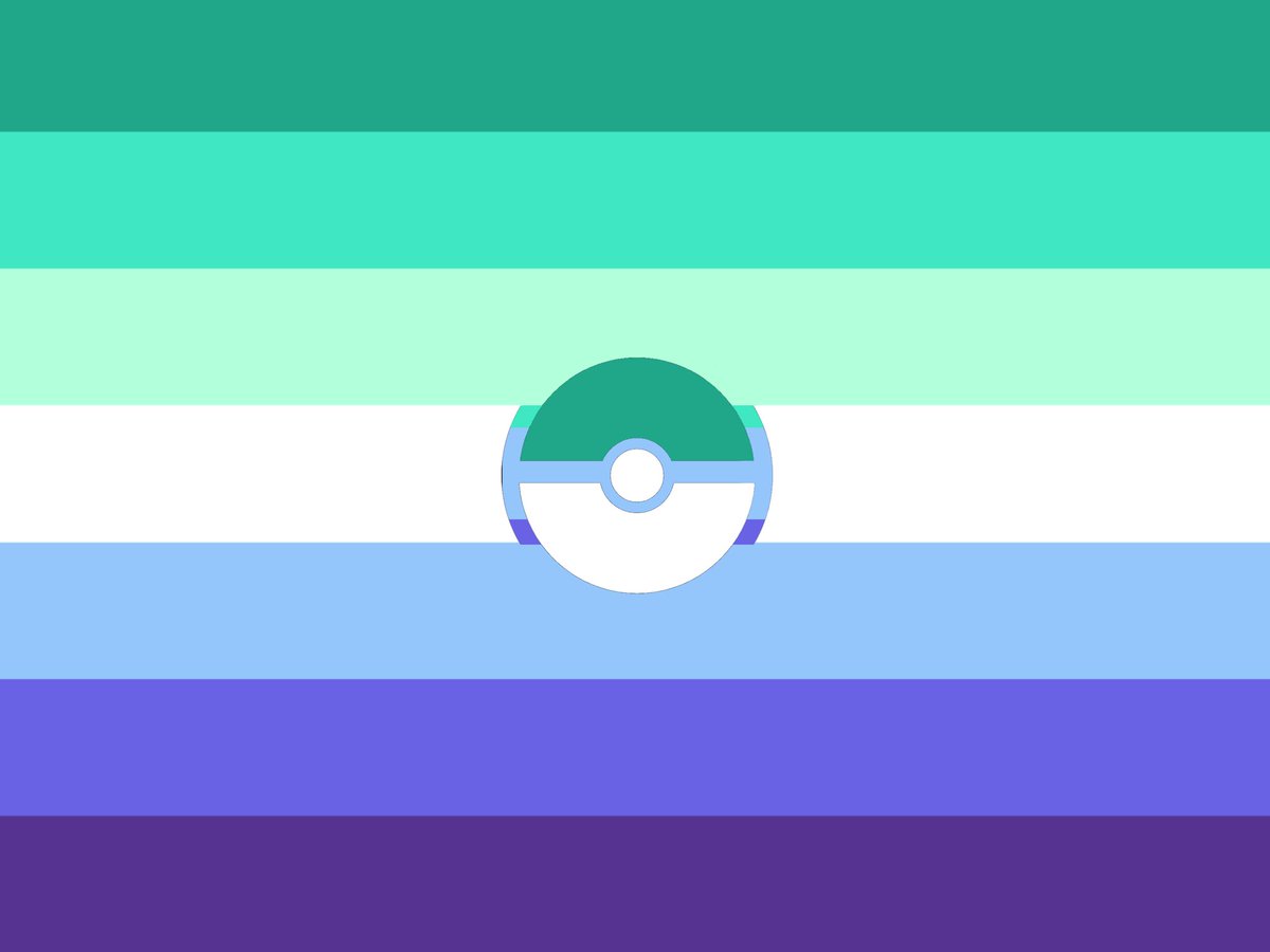 homebxnny's tweet photo. i made a gay (nwlnw) flag for gay people who like pokemon https://t.co/IaYP3Ncu2U