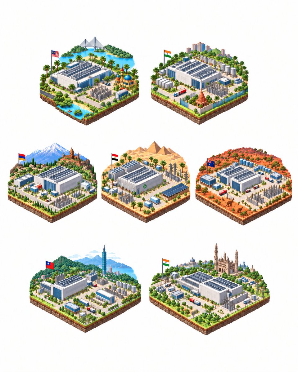 SMASIMHO's tweet photo. During $NVDA Q2 earnings, Jensen highlighted a slew of new Neocloud entrants. All from outside the Western world.

Land and power are not the universal constraint people make them out to be. There is enormous geographic arbitrage available, something that $NBIS is actively doing.

These countries are not bogged down by the same permitting friction, local opposition, grid interconnection delays, and political constraints that make new infrastructure increasingly difficult to build in the U.S. and parts of Europe.

The proliferation of newer regional operators is also a major tailwind for $NBIS asset-light model. Bona fide AI factories are difficult to build. Capital, GPUs, land, and power are only the starting point. The harder part is the operating layer: networking, redundancy, reliability, orchestration, cooling, cluster performance, and ultimately delivering the uptime and performance enterprise customers require.

$NBIS provides the blueprint for all of this, and the credibility for operators without a track record to secure enterprise contracts.

Here are some of the players Jensen highlighted:
🇲🇾 YTL: 72MW JDC1 operational, Johor park scalable to 600MW

🇮🇳 Yotta: 52MW NM1 + 30MW D1 + 1MW G1, Navi Mumbai park scalable to 1GW

🇦🇲 Firebird: 15MW Armenia AI factory operational, 125MW Phase 2 planned

🌍 Cassava: Egypt project starting at 20MW, scalable to 200MW

🇦🇺 Firmus: 900MW+ contracted, 2 AI factory sites operational

🇹🇼 GMI Cloud: 30k+ GPUs deployed globally, 16MW Taiwan AI factory operational

🇮🇳 Neysa: 400MW Hyderabad AI data center MoU