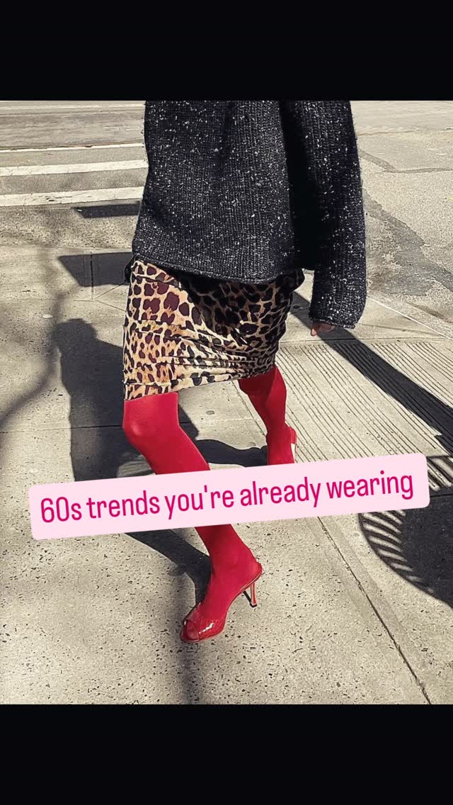 AmberlyEvaqto's tweet photo. **60s trends that made their way to us**
▪️ **Leopard print** — the 60s are known for florals, but leopard was a designer favorite too. ▪️ **Miniskirts** — mini has been having a moment for years, but it all started in 1966, when Mary Quant https://t.co/5aq9VQ1kgo