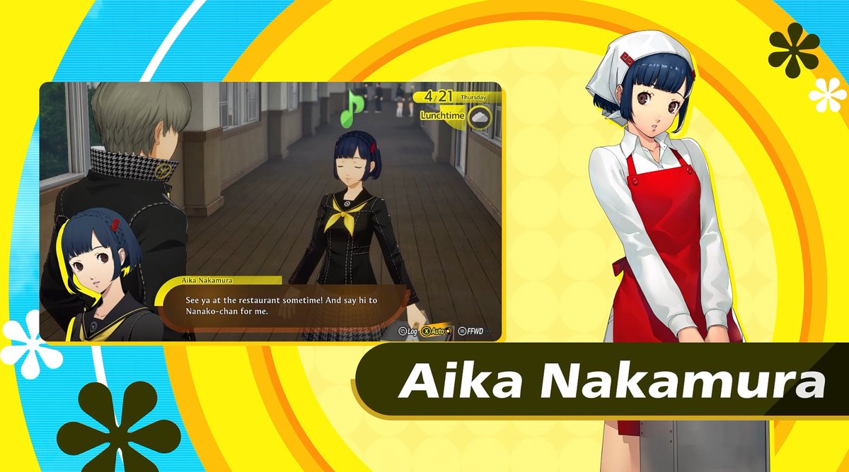 Stealth40k's tweet photo. Aika Nakamura is a new social link in Persona 4 Revival!

She was an anime exclusive character brought to the game. https://t.co/tGGfWlTUzD