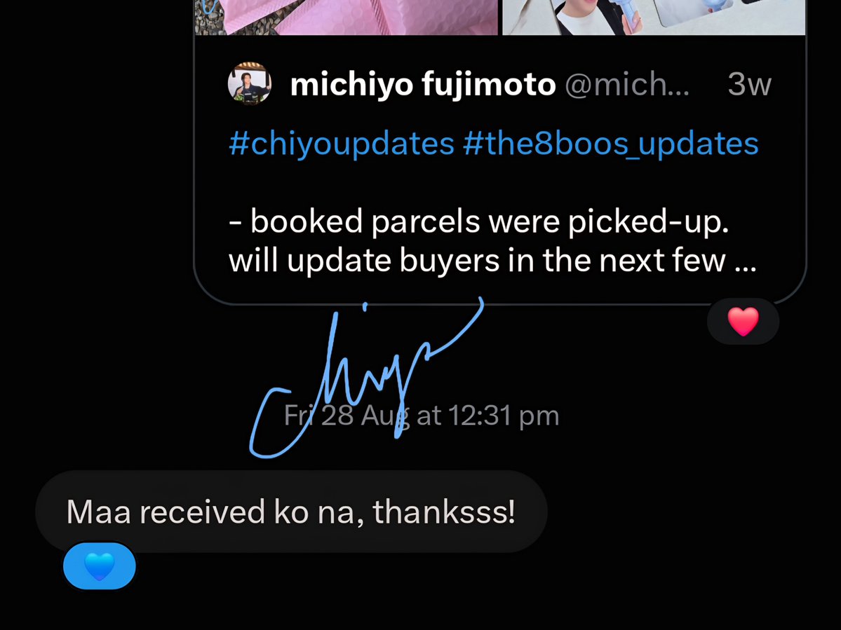 michiyosaaan's tweet photo. ╰┈➤ #chiyothanks 🙏 https://t.co/913Ij2giCG