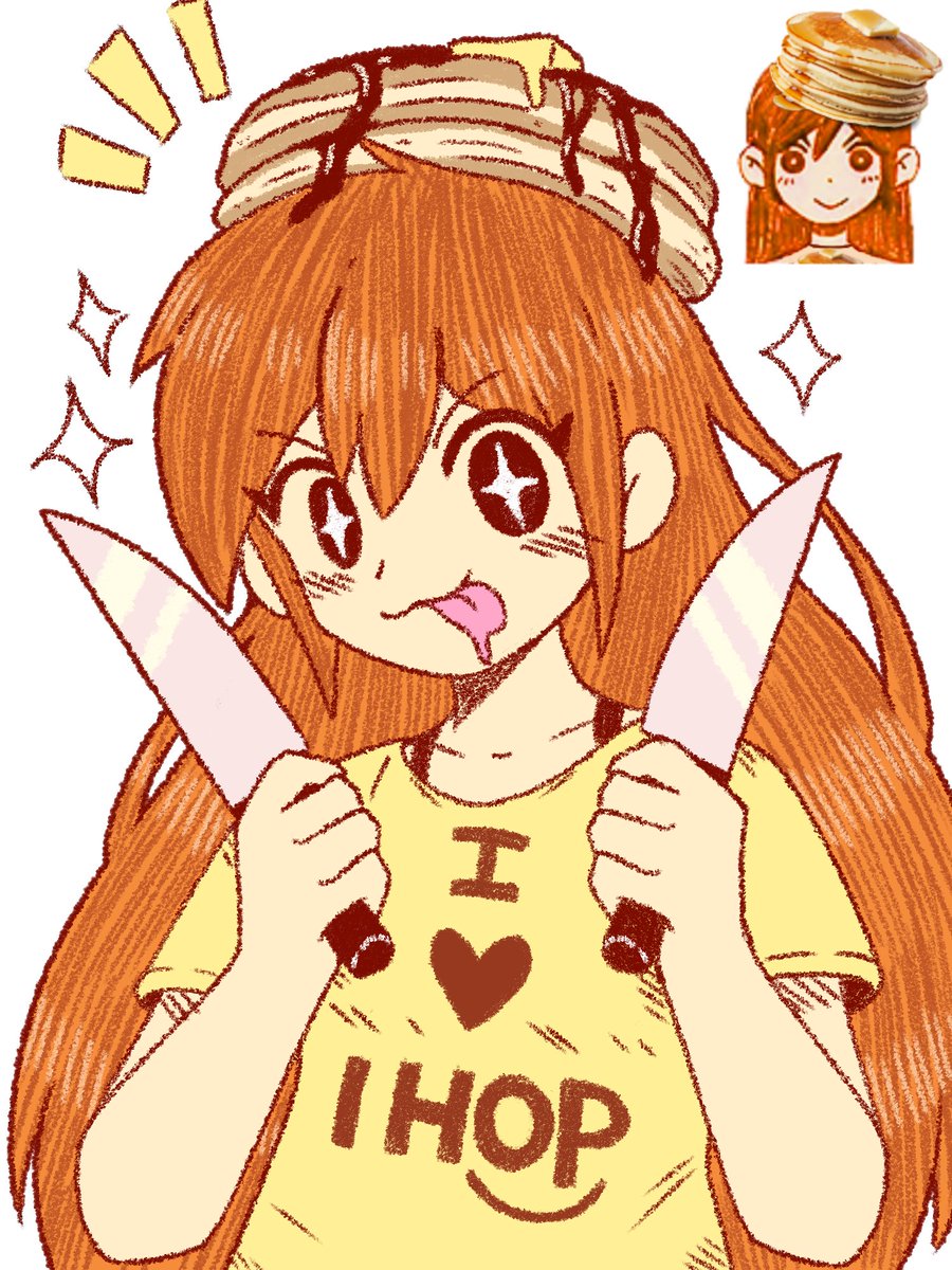 NRDX26's tweet photo. I offer this Pancake Aubrey art for the Tsunami Gods https://t.co/0UnI5fQAIV