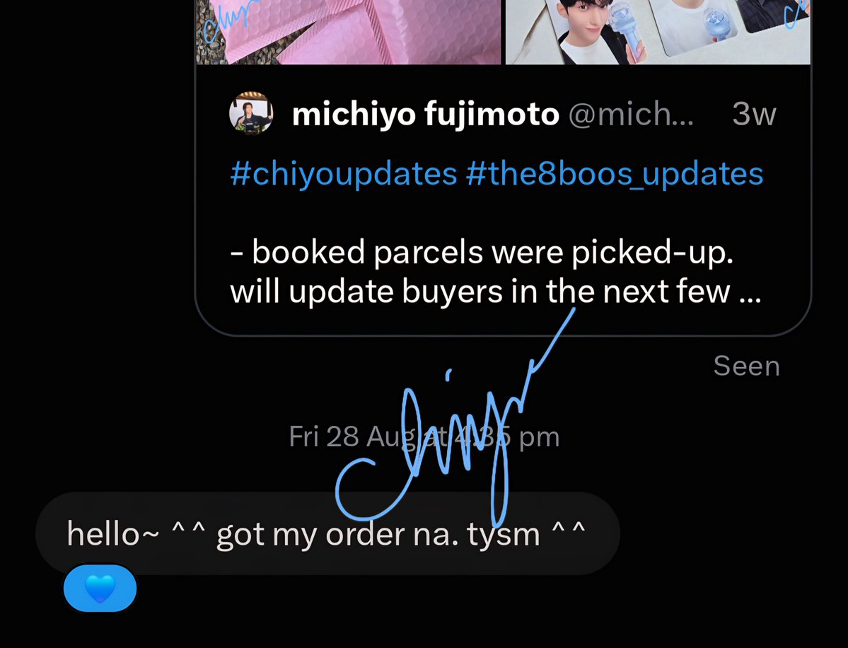 michiyosaaan's tweet photo. ╰┈➤ #chiyothanks 🙏 https://t.co/913Ij2giCG