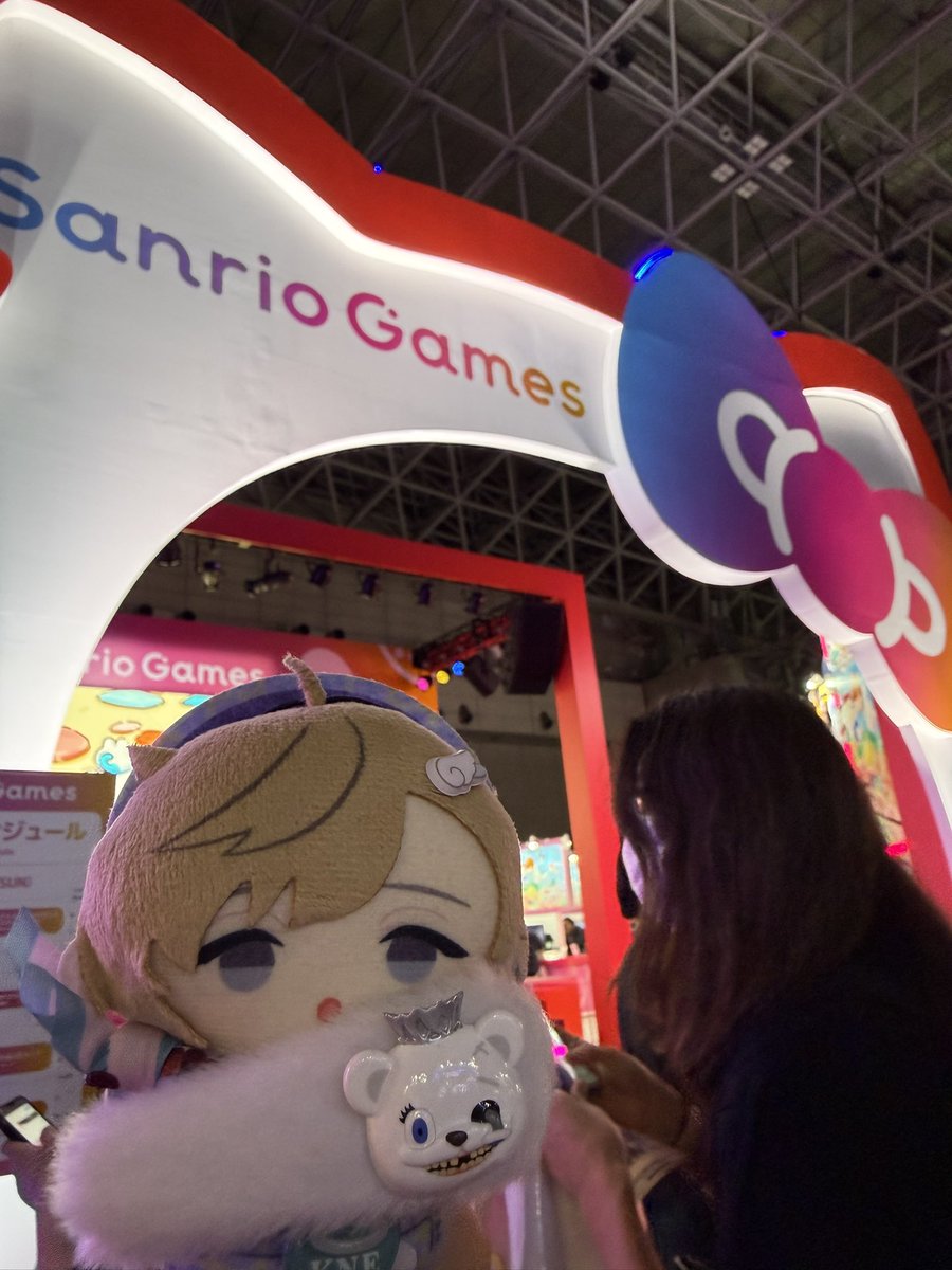 tales_ff_game's tweet photo. きたよぉ〜！
#サンリオTGS https://t.co/Sqo4WnLzhb