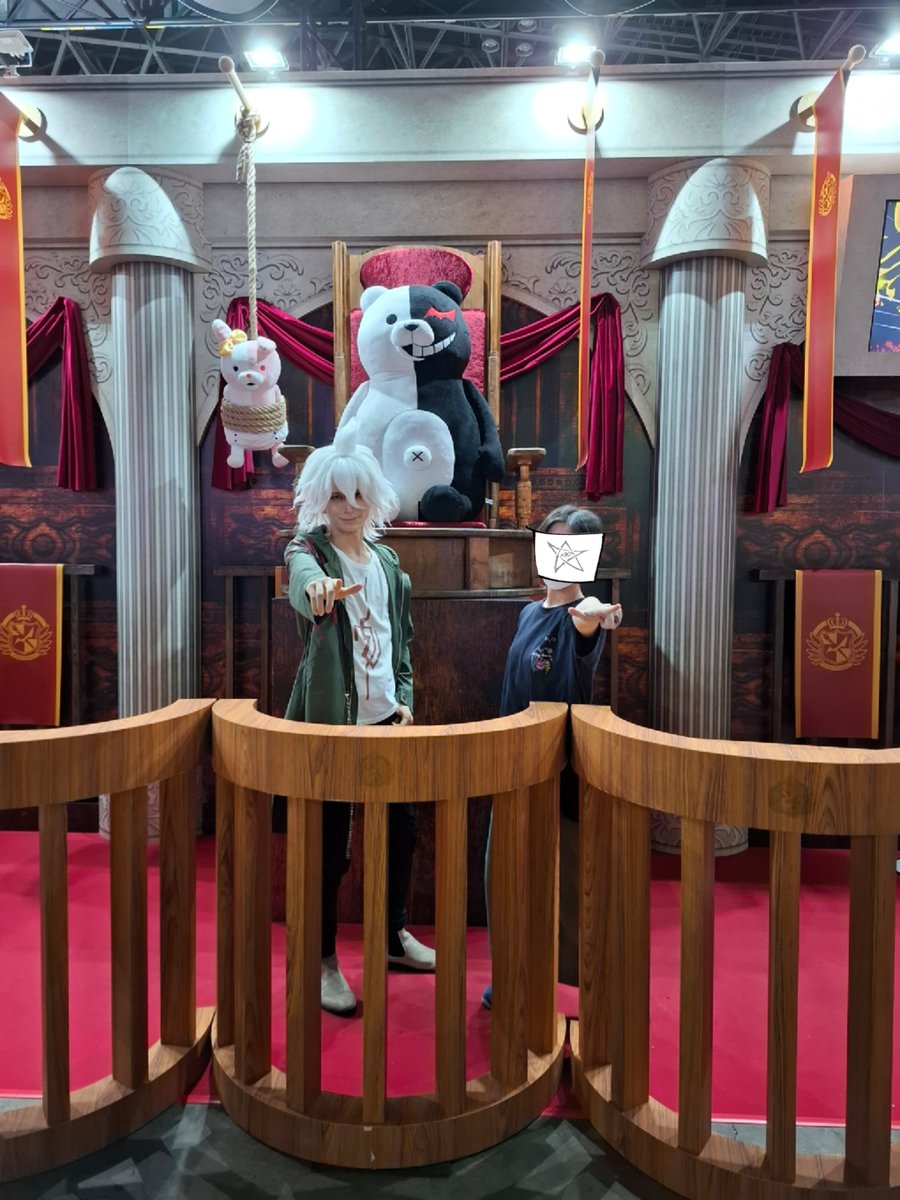 Ruisu_Oreca_Bus's tweet photo. #ダンガンロンパTGS
狛枝に澪田ちゃんに七海ちゃん！
会えて嬉しい！！ https://t.co/n9fQMuSgO5