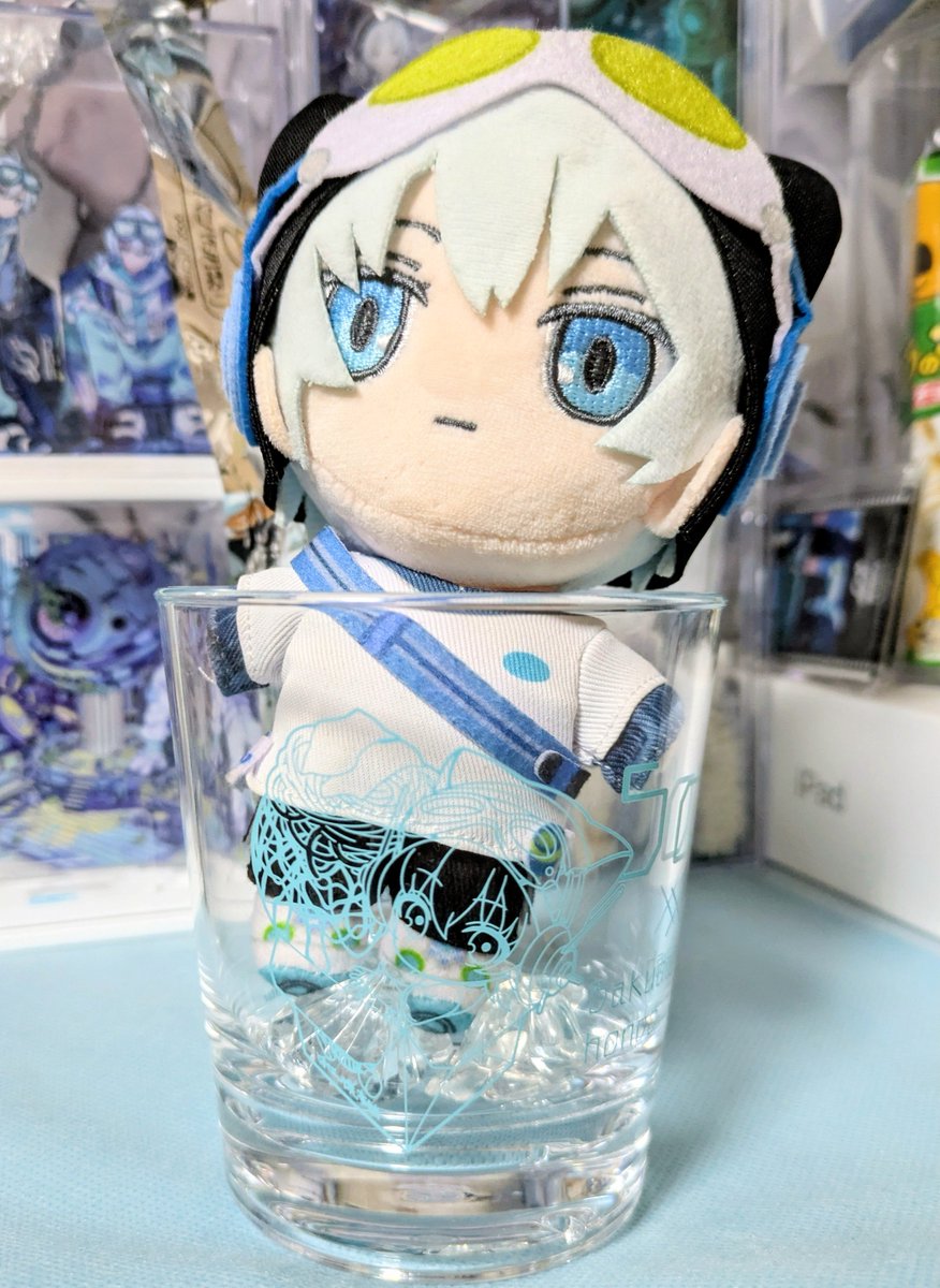 Pluie___sub's tweet photo. グラスがきた~~かわいい https://t.co/J26dlRdOXN