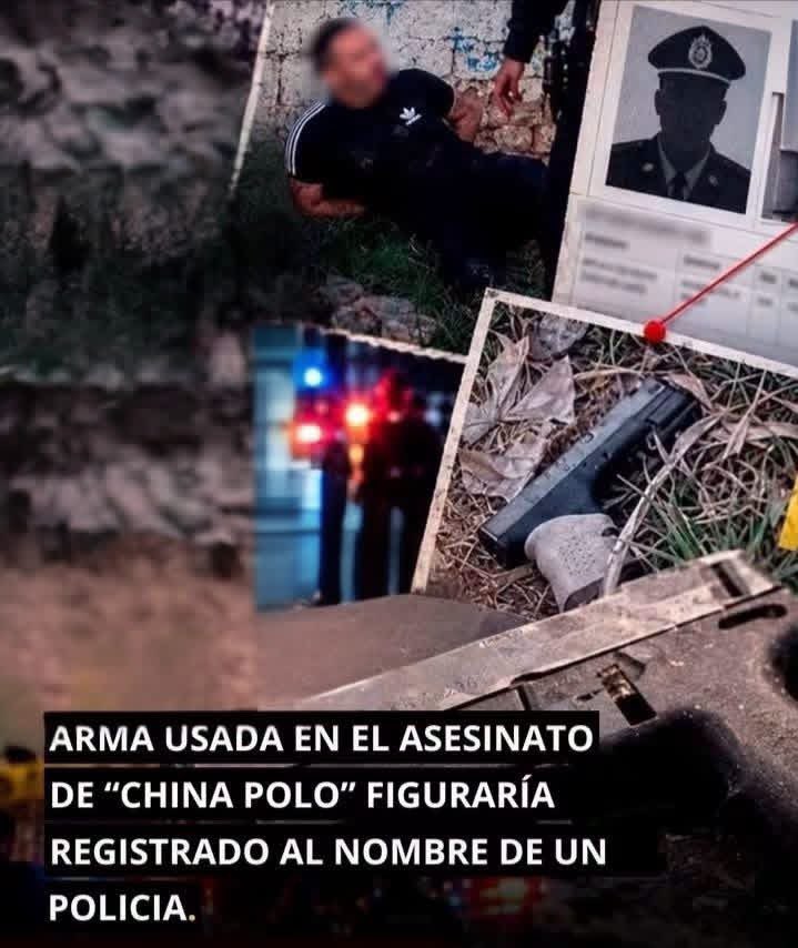 mirecarhuas's tweet photo. Arma que asesinó a China Polo era de un policía. PNP confirma que lo era pero dice que fue robada en el 2023
Lo cierto es que las armas con las que están asesinando son de la #PNPMataNiños brazo armado de Keiko
#KeikoVacanciaYa #FueraKeikoRata https://t.co/L1RU2t2psU