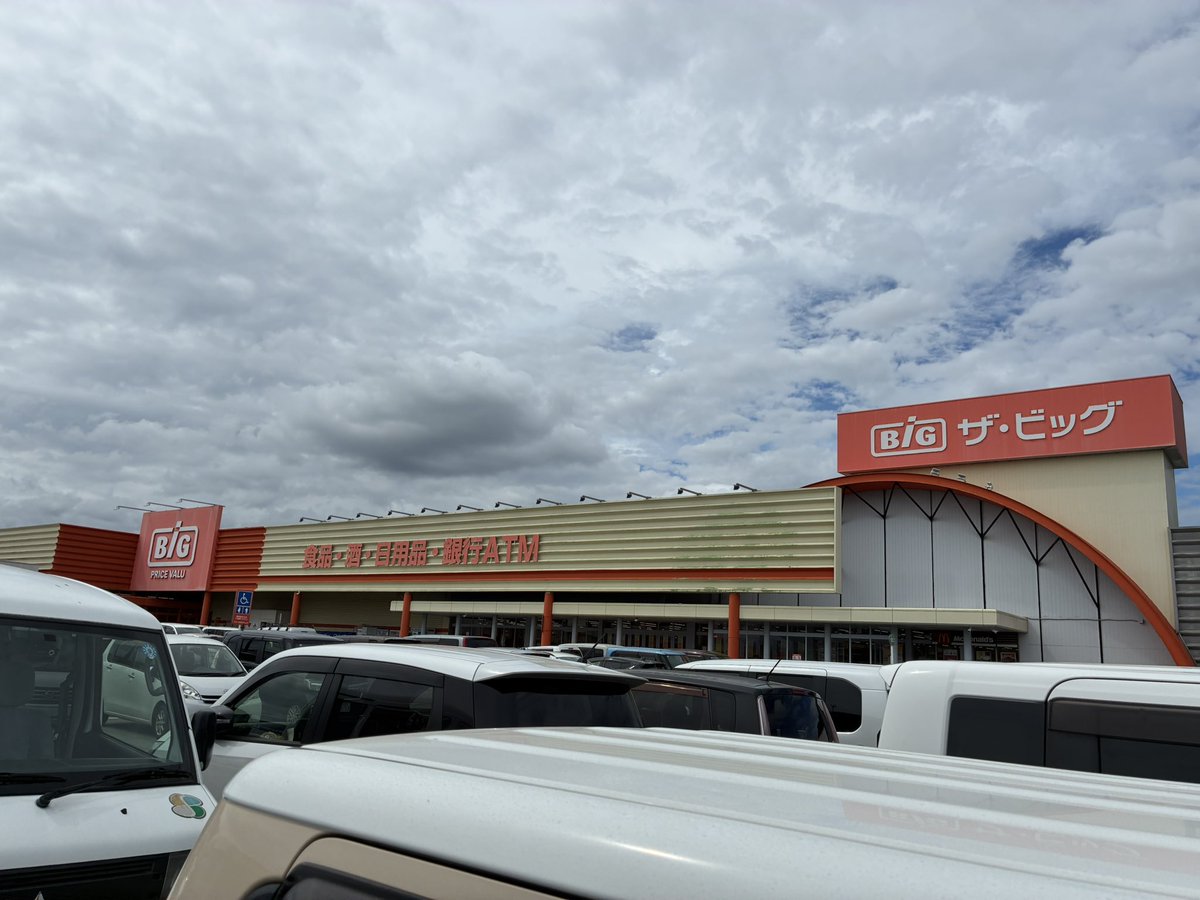 PonzoniaBall's tweet photo. ザ・ビッグ寒川店。
経年劣化でメガマート時代の緑が出てきている。 https://t.co/nmjgb0NhGn