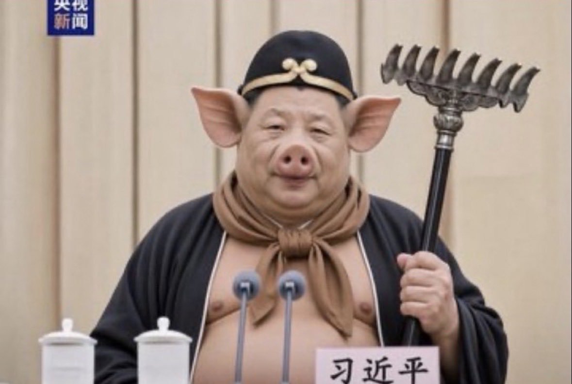 Boob8848's tweet photo. @Morgen777777 @gfwsucks 反串的可不敢死劲骂习近平哦，独裁都是小心眼 https://t.co/uI7GR72XJk