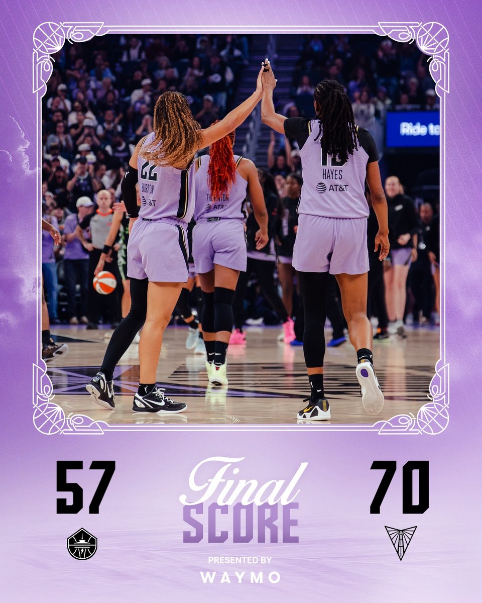 valkyries's tweet photo. W on Fan Appreciation Night. Our gift to you. 💜

SAY IT WITH US: VALKS WIN! 🗣️

@Waymo https://t.co/l32OM85USI