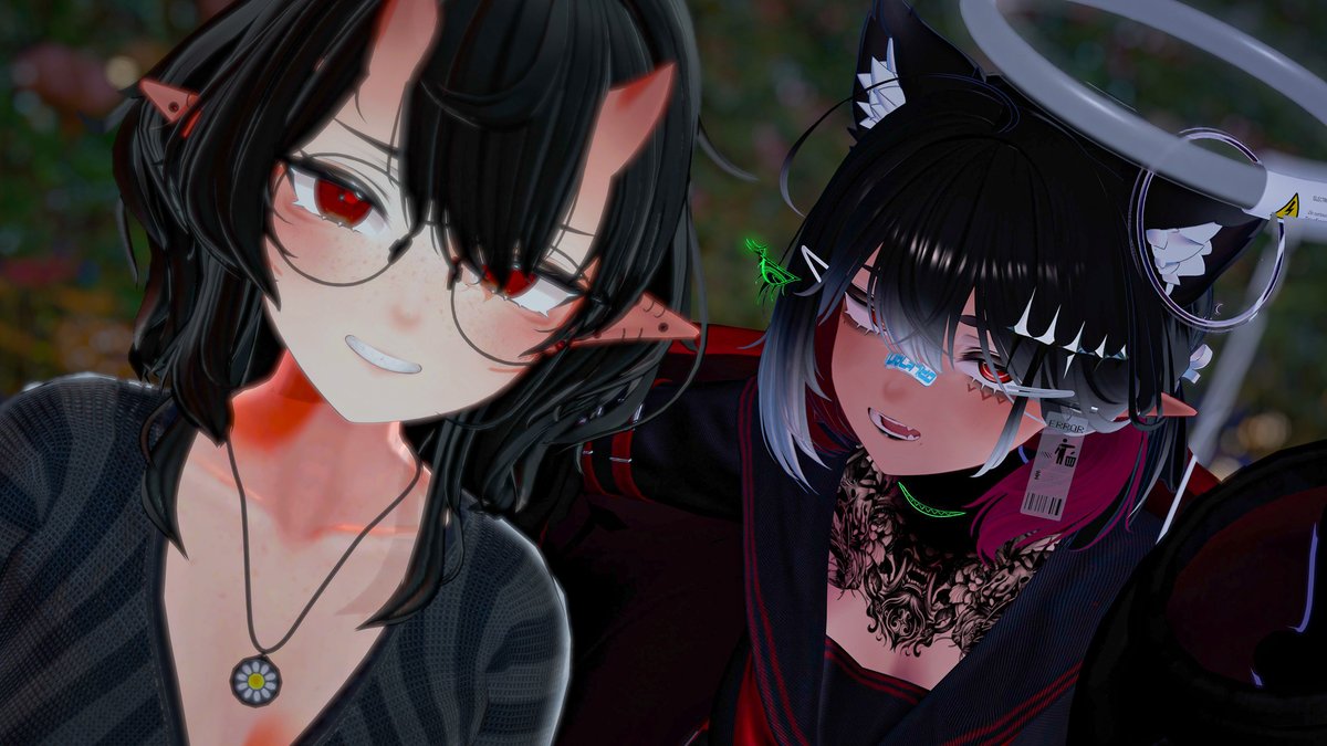 KeissenVR's tweet photo. ��😄😈
👥 @_yosti_VRC 
📸 @VIOLET_WITCH42 https://t.co/4TqLQ2ljuE
