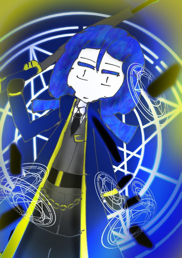 moufuday's tweet photo. #LC版深夜のお絵描き60分一本勝負_自職員の部 
魔法の弾丸/職員シャオ
遅刻参加失礼します https://t.co/O9WXt8DlIk