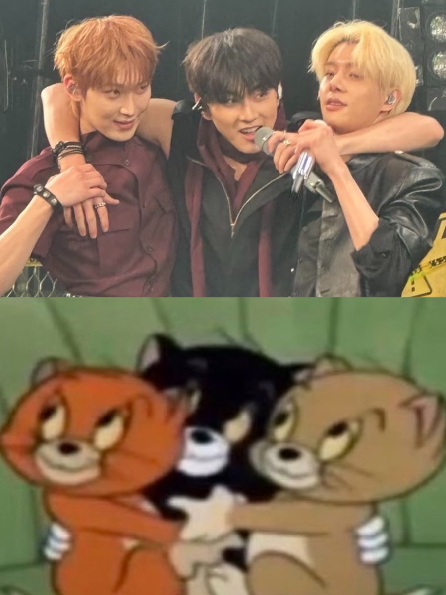 woncattos's tweet photo. THE WAY THEIR HAIR COLORS PERFECTLY MATCHES ☹️🤍 https://t.co/6OmRLbM7km
