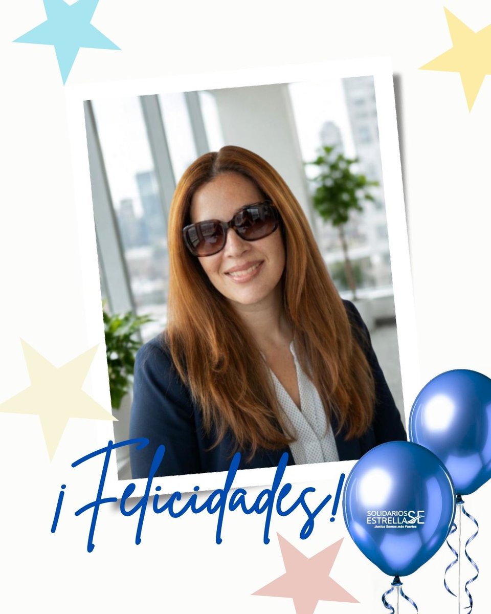 FSolidariosE's tweet photo. Hoy nuestra fundación celebra con gran alegría el cumpleaños de nuestra CEO, Marlin Estrella Rosario, y de nuestro tesorero, Julio José Espinal Estrella.
Les deseamos muchos años más de vida, llenos de salud, felicidad y bienestar. ¡Que sigan siendo inspiración para todos los que seguimos su ejemplo y labor solidaria!
¡Feliz cumpleaños para ambos! 🎂🎉🎁
@laventanadeME @MarlinEstrella2 
#felicidad #cumpleaños #JuntosSomosMásFuertes