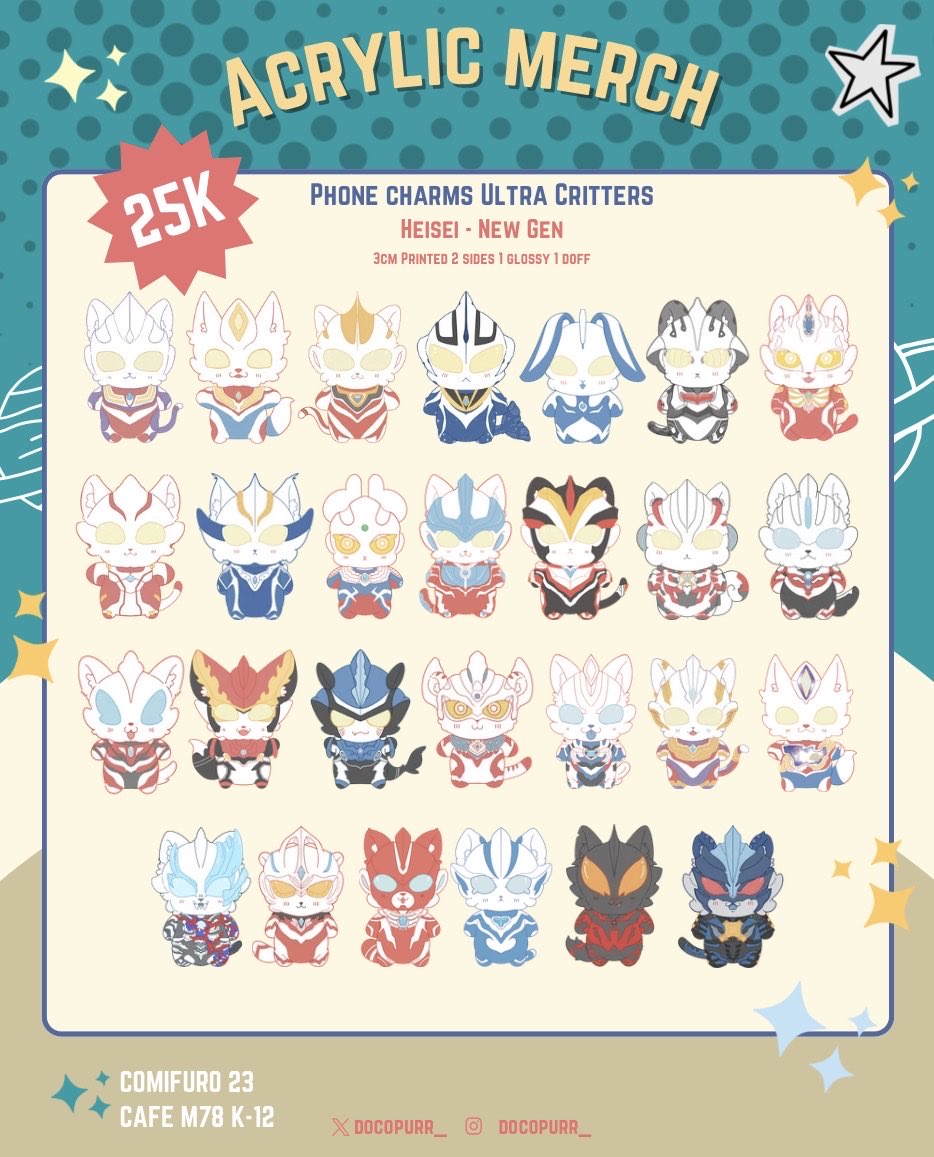 Docopurr_'s tweet photo. 💫[Doco’s CF23 OTS AND MAIL PRE-ORDER] 💫
[ 🩷&amp; 🔁will be appreciated!
Time Period: Sept 20 - Sept 25 2026!
Fandom: Ultraman 
There are some important rules written in the form.
PO Link: https://t.co/KYUSTGuN75
#CF23 #cf23catalogue https://t.co/rHIktxd2rn