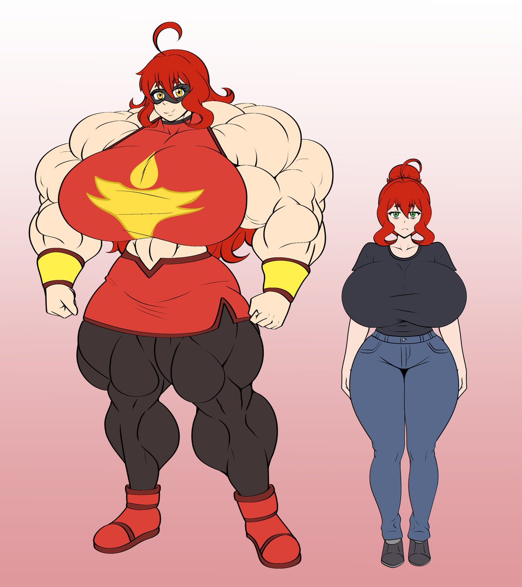 Nokozeze's tweet photo. I definitely like Olivia’s current look. Definitely looks more like a superhero now than back then. https://t.co/ErMeLK6fw5