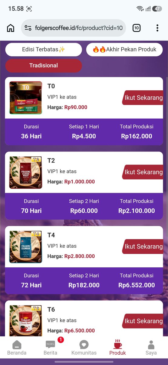 15Moonjuice's tweet photo. halo! aku mau nawarin bisnis/investasi dari sebuah produk cuma modal 90rb tiap hari klaim check in 4500 setiap hari selama 36hari,nominal klaim tergantung nominal produk yang kita beli.kalo ada yang minat bisa chat aku ya nanti aku kasih arahan dan link untuk pendaftarannya!!💕💕 https://t.co/D7MkjoNaEU