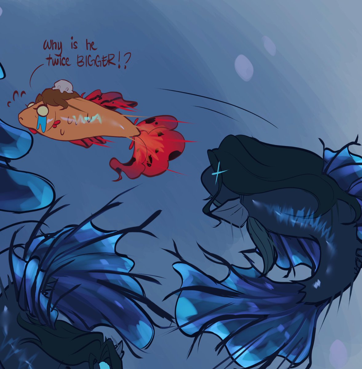 Chiperse's tweet photo. [❄️🐹][#moshang]

More fish moshang

#mobeijun #shangqinghua #svsss #mxtx https://t.co/GJyxD5oS4W