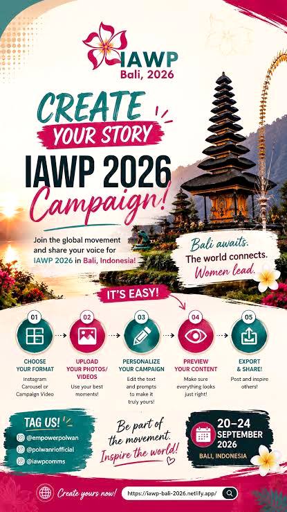 alithastel2815's tweet photo. bangga melihat bali menjadi bagian dari agenda internasional yang membawa semangat kolaborasi dan pembelajaran. semoga seluruh peserta mendapat pengalaman berkesan, Sukseskan Pelaksanaan Acara #IndonesiaIAWP63 https://t.co/xBMq42b6tT