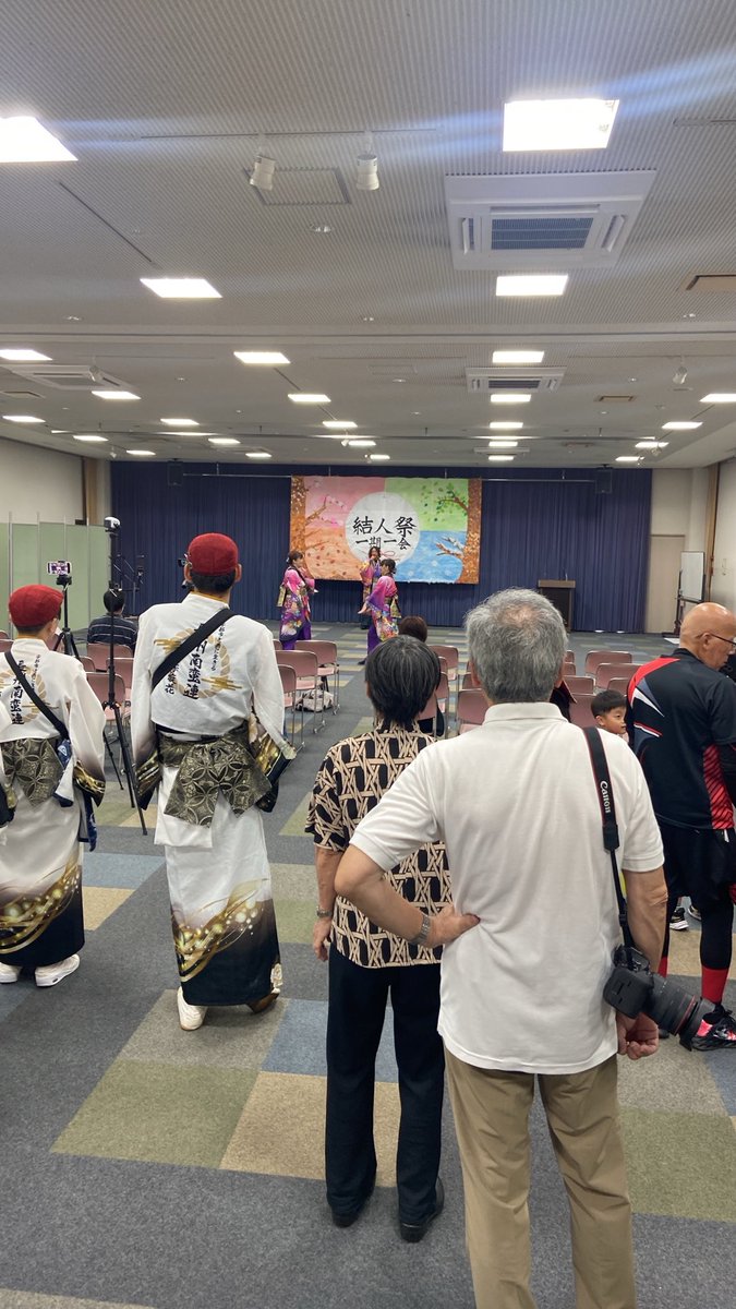 apolocomjp's tweet photo. 結人祭2026
NAC会場
#手鞠一座
まもなく演舞します。 https://t.co/DX8KBOoFdb