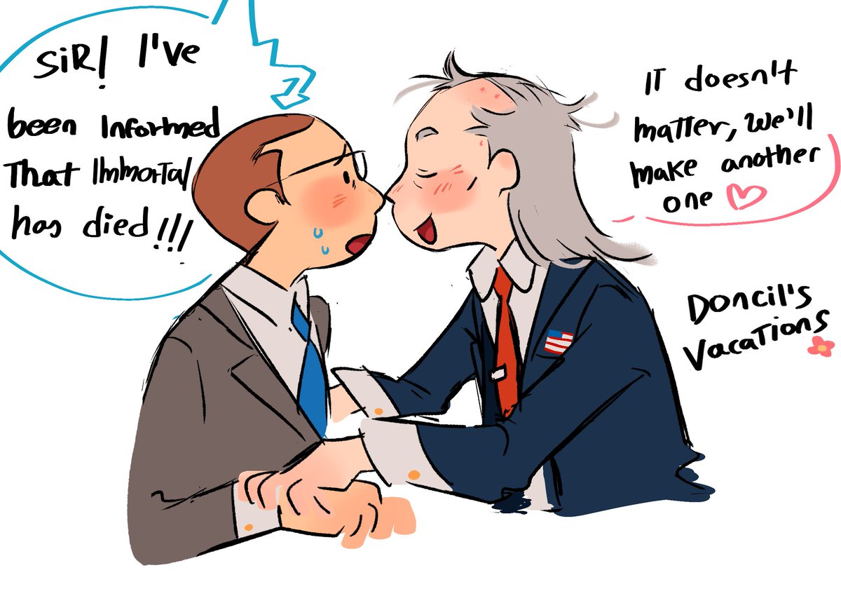Cherocchiii's tweet photo. Me when I do gay bullshit with my boss on vacations
#DonCil #DonaldxCecil #Invincible #DonCilInvincible #DonaldInvincible #CecilInvincible https://t.co/jIg3NErNAf