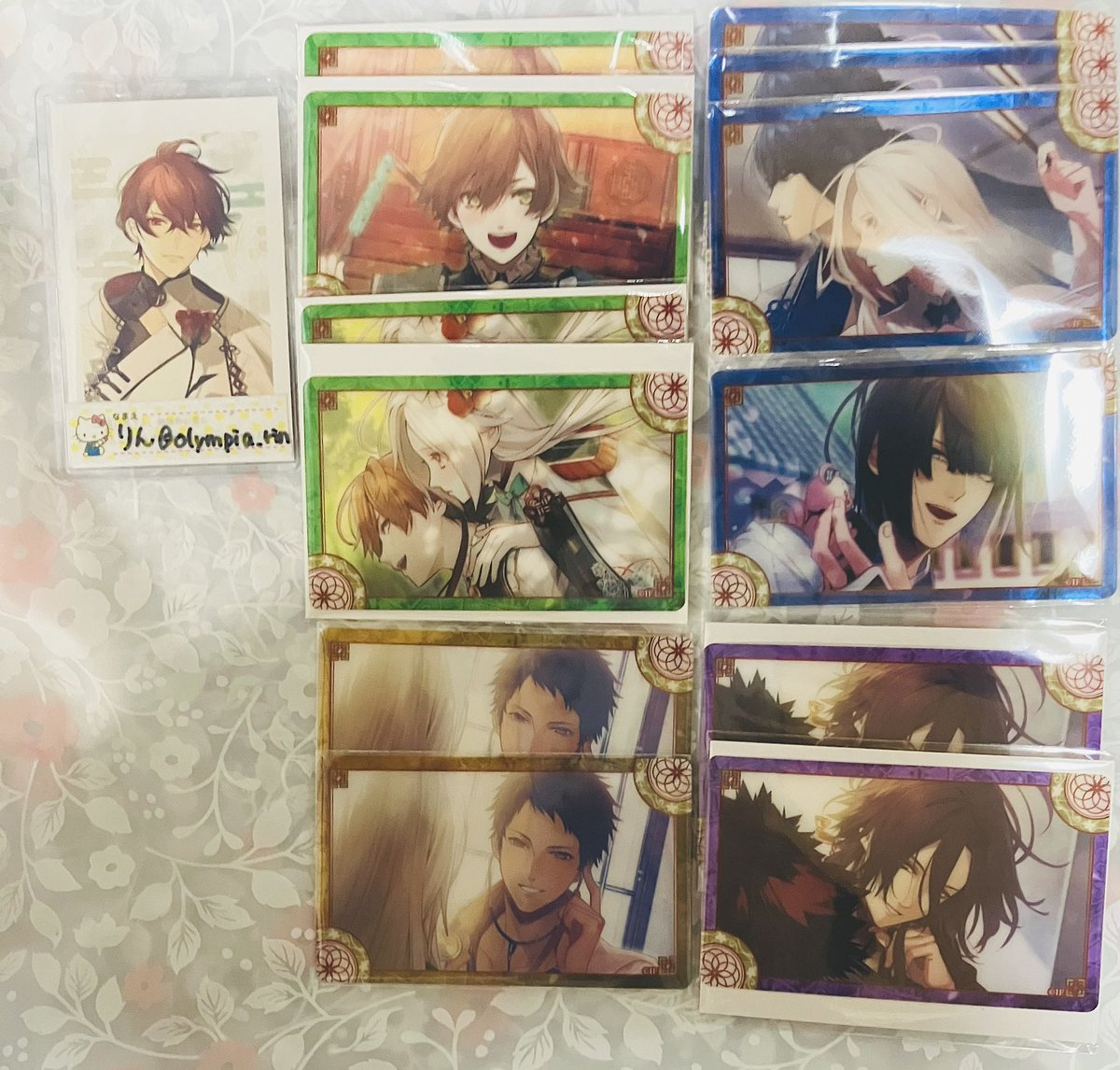 olympia_rin's tweet photo. 【譲渡>交換】オランピアソワレ トレーディングクリアカード オラソワ　クリカ　ステラワース

譲→画像

求→定価(+送料)

全て決めたいため組み合わせにより返信お時間頂きます
交換の場合　朱砂>ヒムカ
まとめての方優先

大阪手渡し　郵送 https://t.co/dXgGuXkYkb