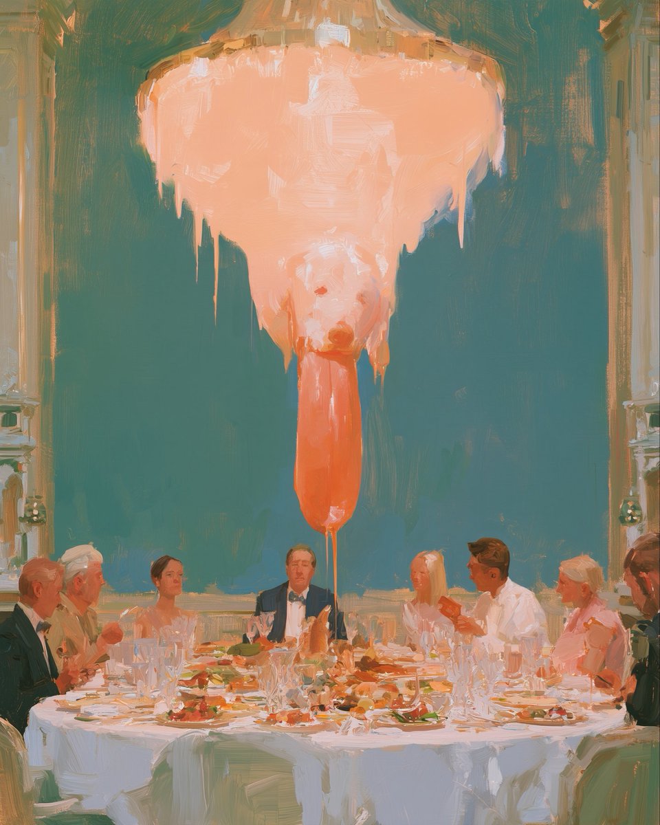 juujuumama's tweet photo. artwork inspired by getting dragged on threads today for sharing my unpopular opinion about dogs inside restaurants https://t.co/fRKQrUyaEP