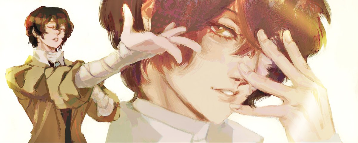 sugaryoooo's tweet photo. Dazai , stop it 

#dazai #osamudazai #bsd #bungostraydogs #bsdwan https://t.co/zoBxFieOOJ