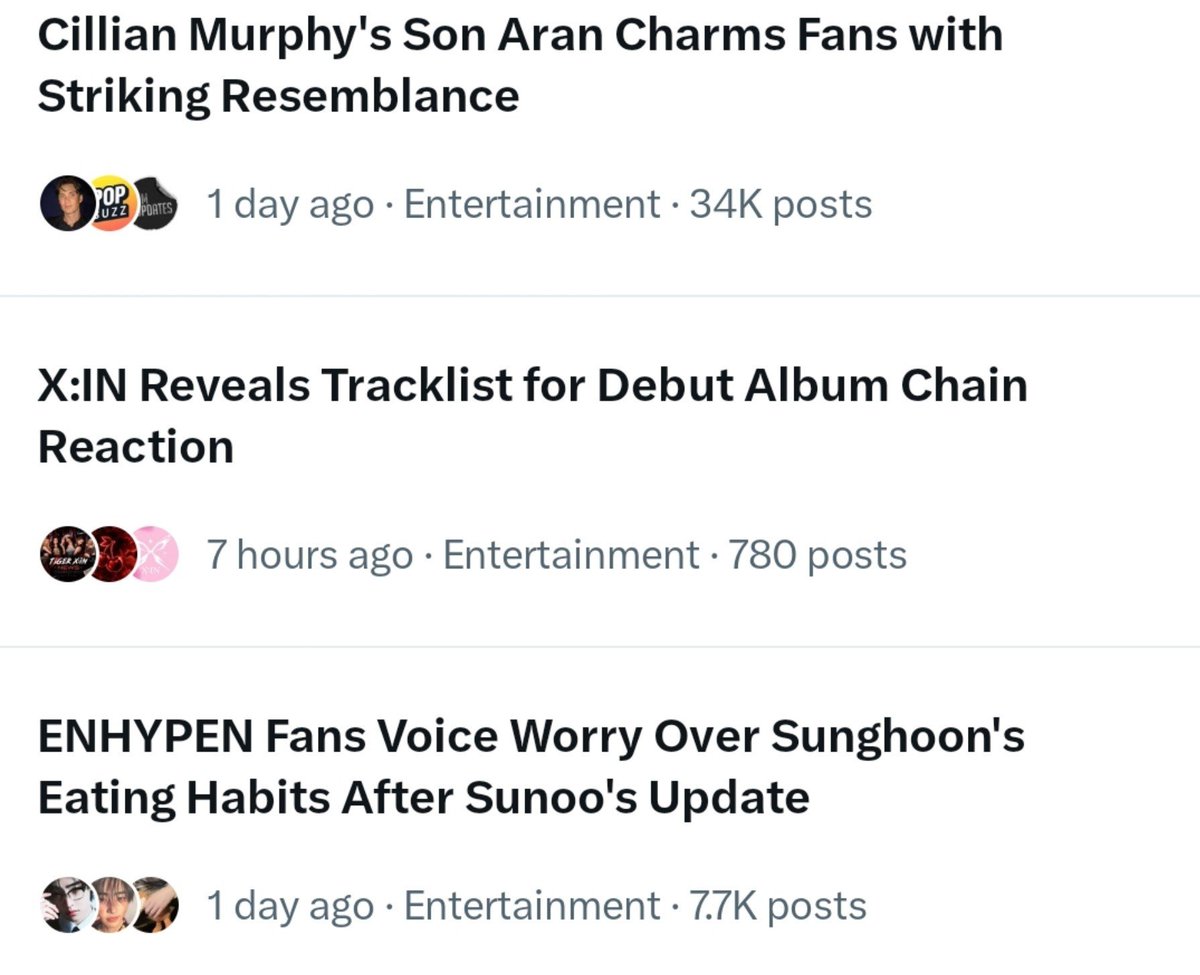 xin_support's tweet photo. OMG yes keep talking about the comeback Guys we made it to the x news
Also keep dropping tags
#xin #chain_reaction #XinComeback https://t.co/EyjijZGWC1