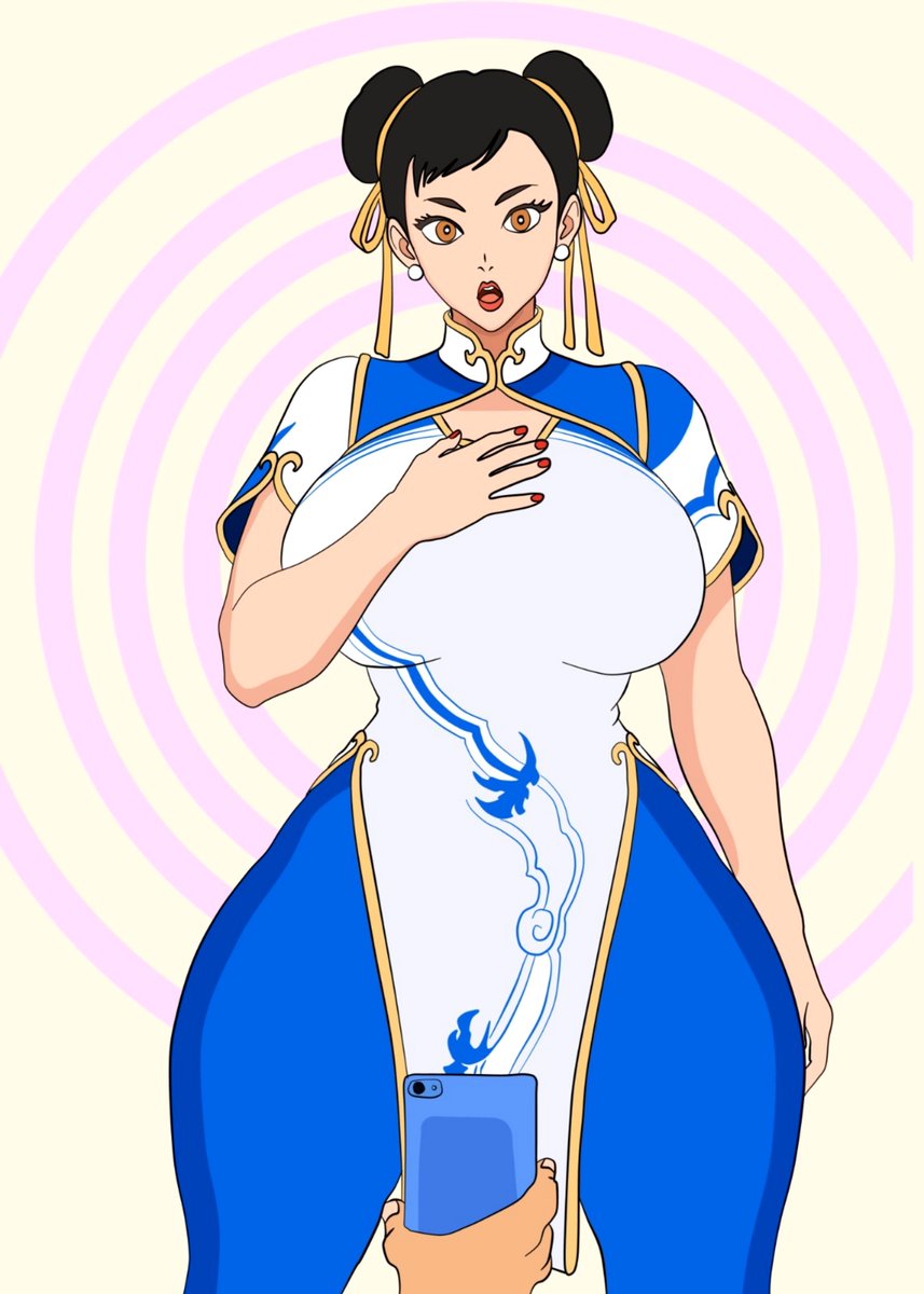 panrenaxx's tweet photo. “Spiral Spin — Part 1
Chun-Li just looked at the screen…
😵‍💫💙”
#ChunLi #StreetFighter #Hypnosis #NSFWArt #StreetFighterNSFW https://t.co/xUAjY4cOBX