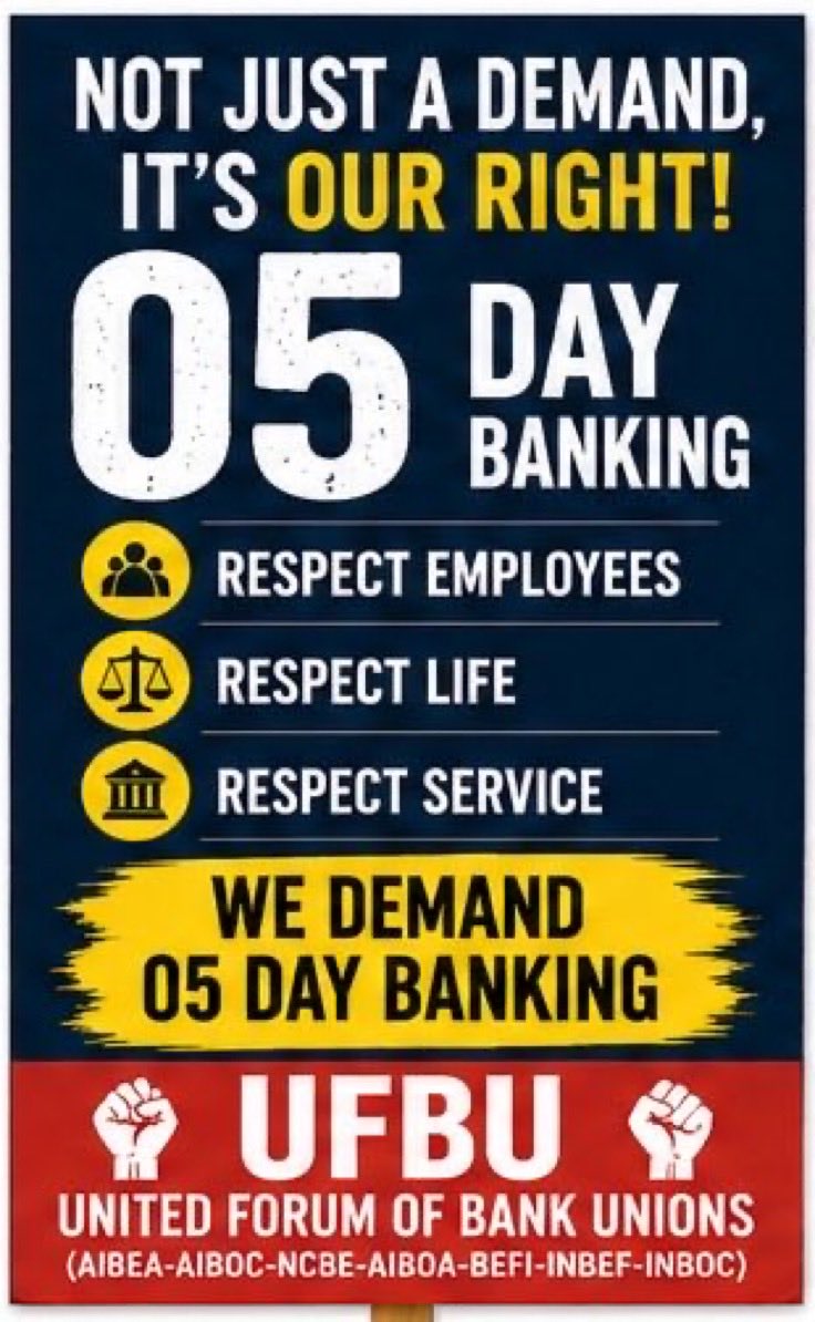 andhra_union's tweet photo. 5 Day Banking is not just a Demand, it’s our RIGHT. It is already a settled matter under the 12th Bipartite settlement. Honour the settlement. Implement #5DayBankingNow 
@PMOIndia @FinMinIndia @DFS_India @ChiefIba @ChairmanIba @PTI_News https://t.co/tRfGw873ps