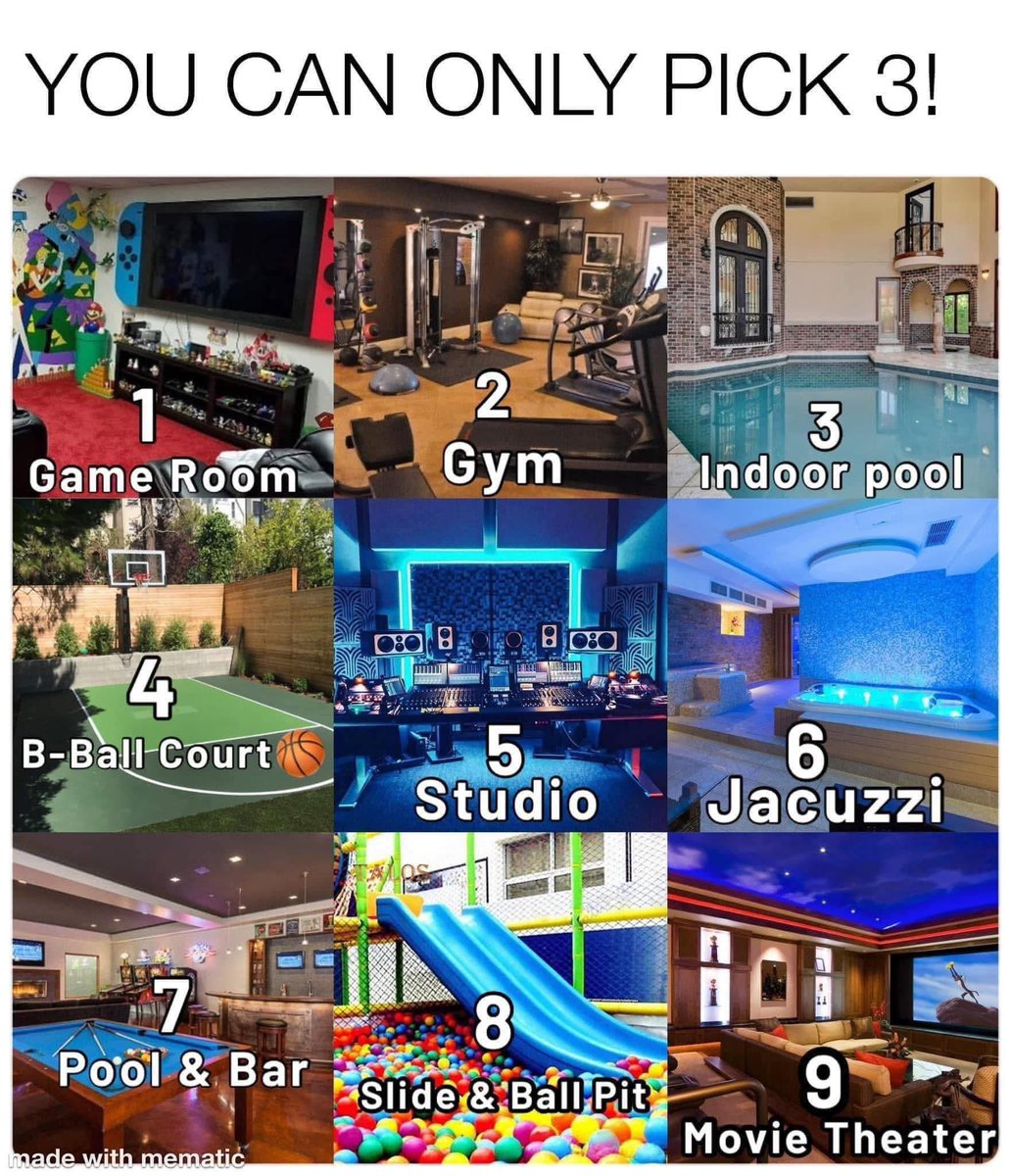 CuriousMindByte's tweet photo. What’s in your perfect house? https://t.co/0mbOXI5fUv