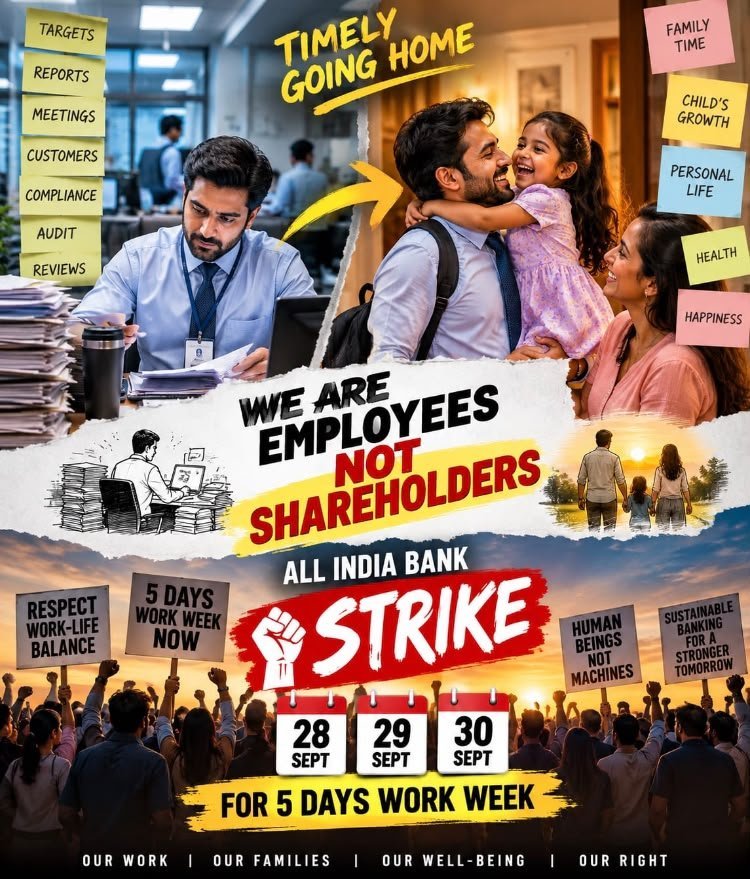 Nresh33023658's tweet photo. #5DayBankingNow

@DFS_India
@ChiefIba
@nsitharamanoffc 
@ChVenkatachalam 
@PMOIndia
@RamrajSinghYa12
@UFBUIndia https://t.co/yjAO0MxFj8